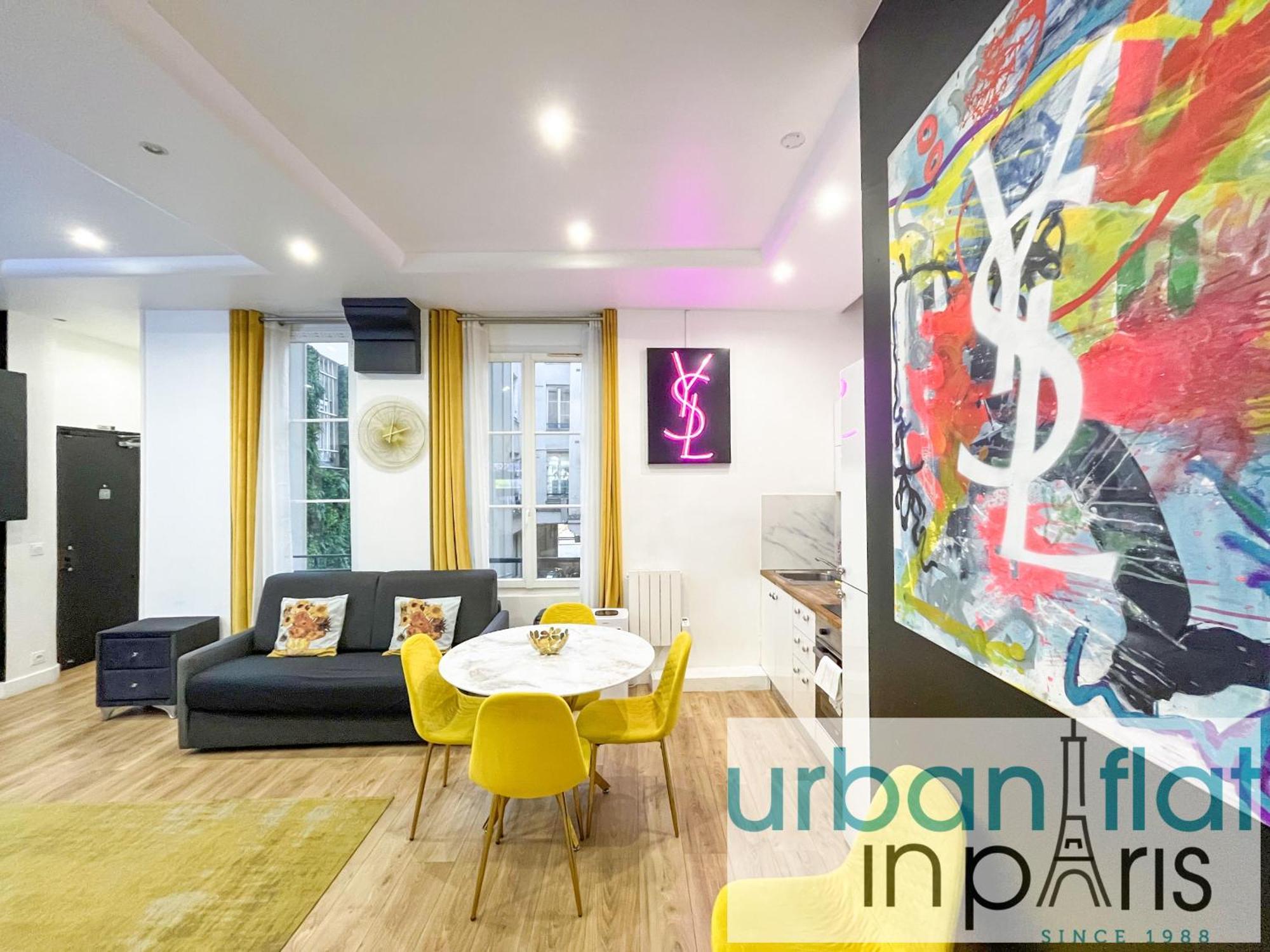 156 - Urban Ysl Flat In Montorgueil Apartment Paris Exterior photo